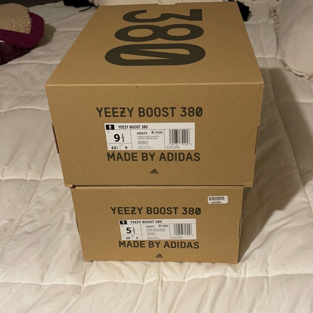 2 yeezy boxes